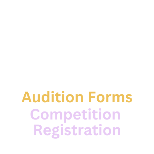 Image of clipboard with link to more audition & registration forms