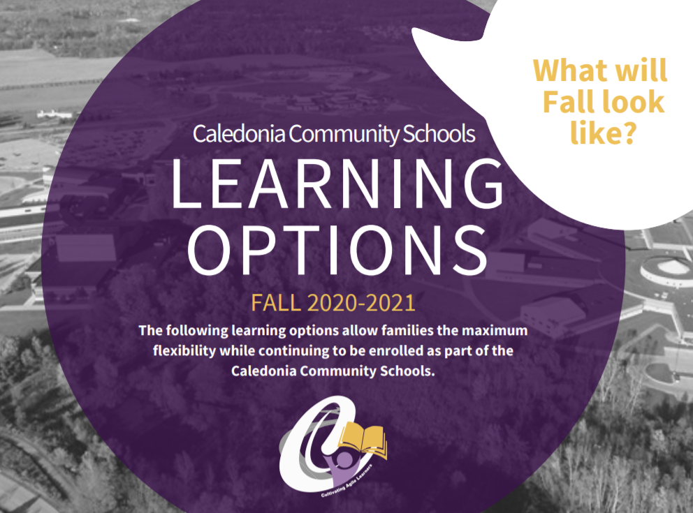Fall Learning Options Graphic
