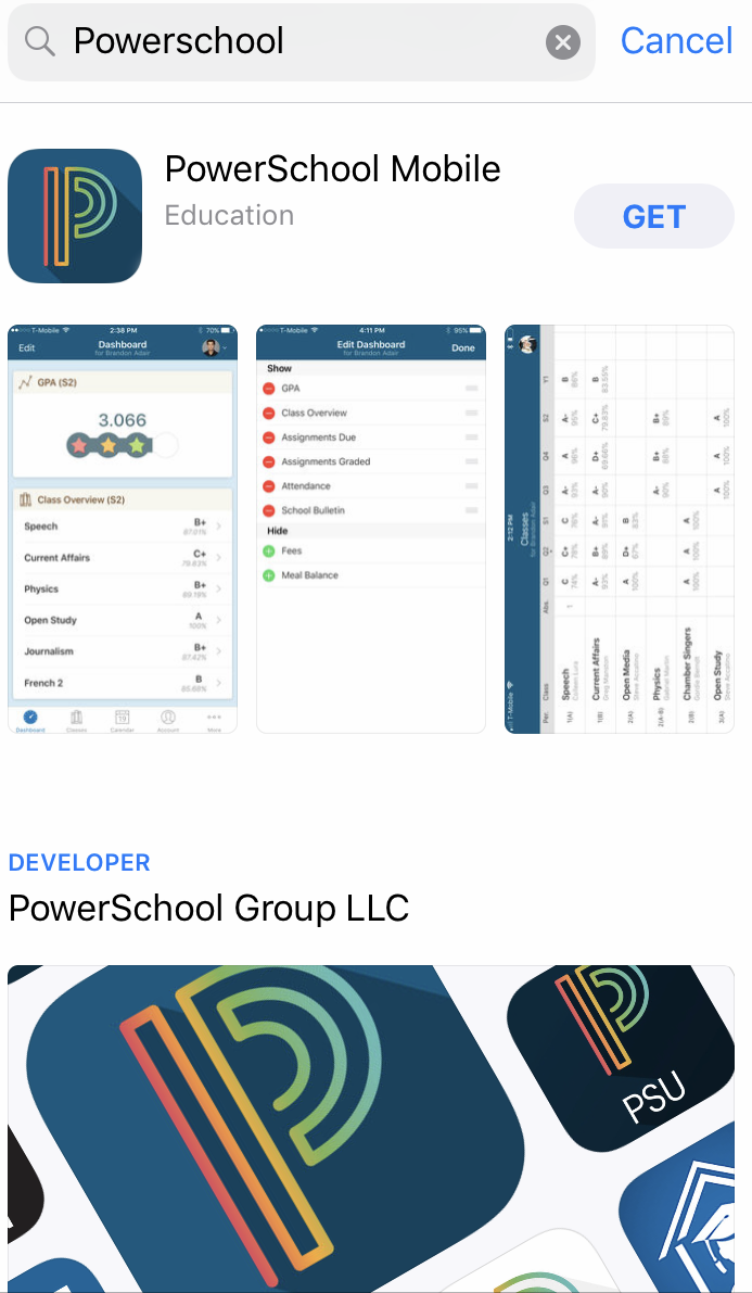 Power School Mobile