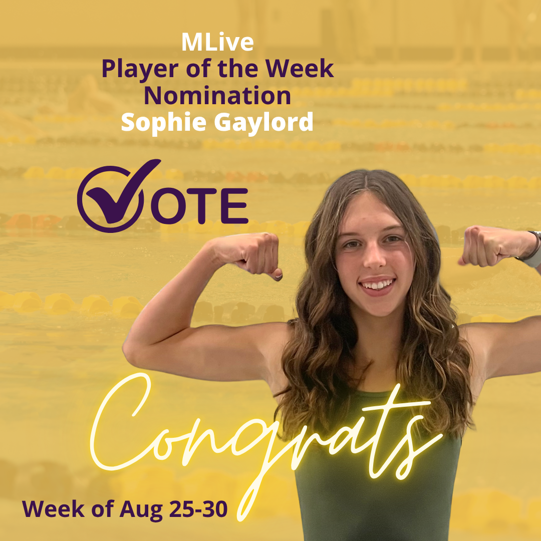 MLive Athlete of the Week Nomination - Sophie Gaylord