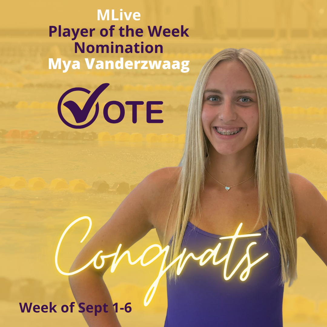 MLive Athlete of the Week Nomination - Mya Vanderzwaag