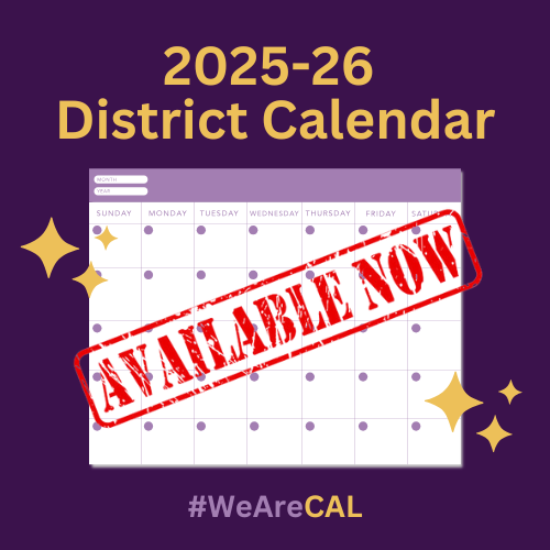 2025/26 Printable Calendar Graphic