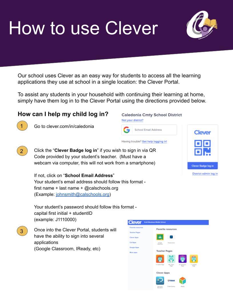 Clever Support Document