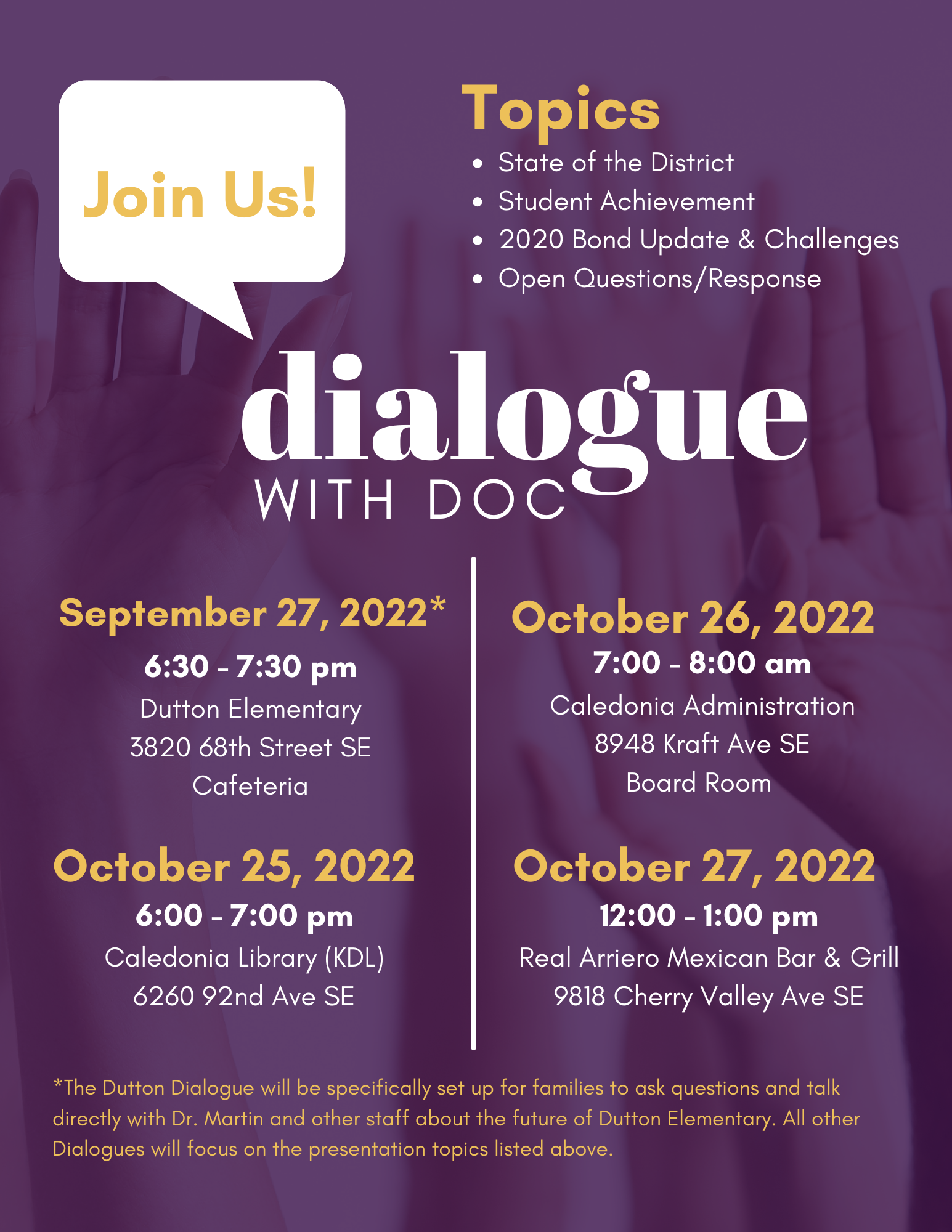 Dialogue with Doc Flyer