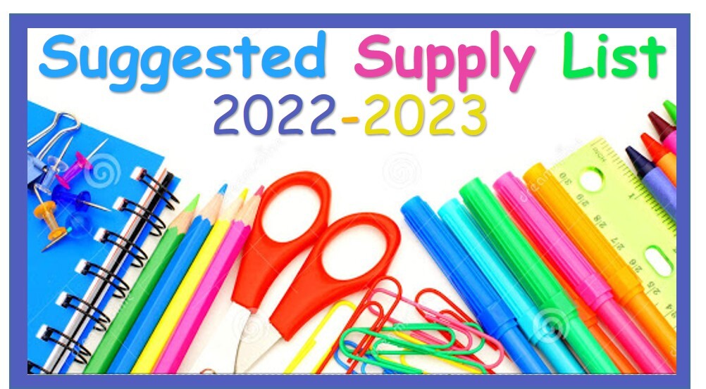 Suggested Supply List 2022-2023