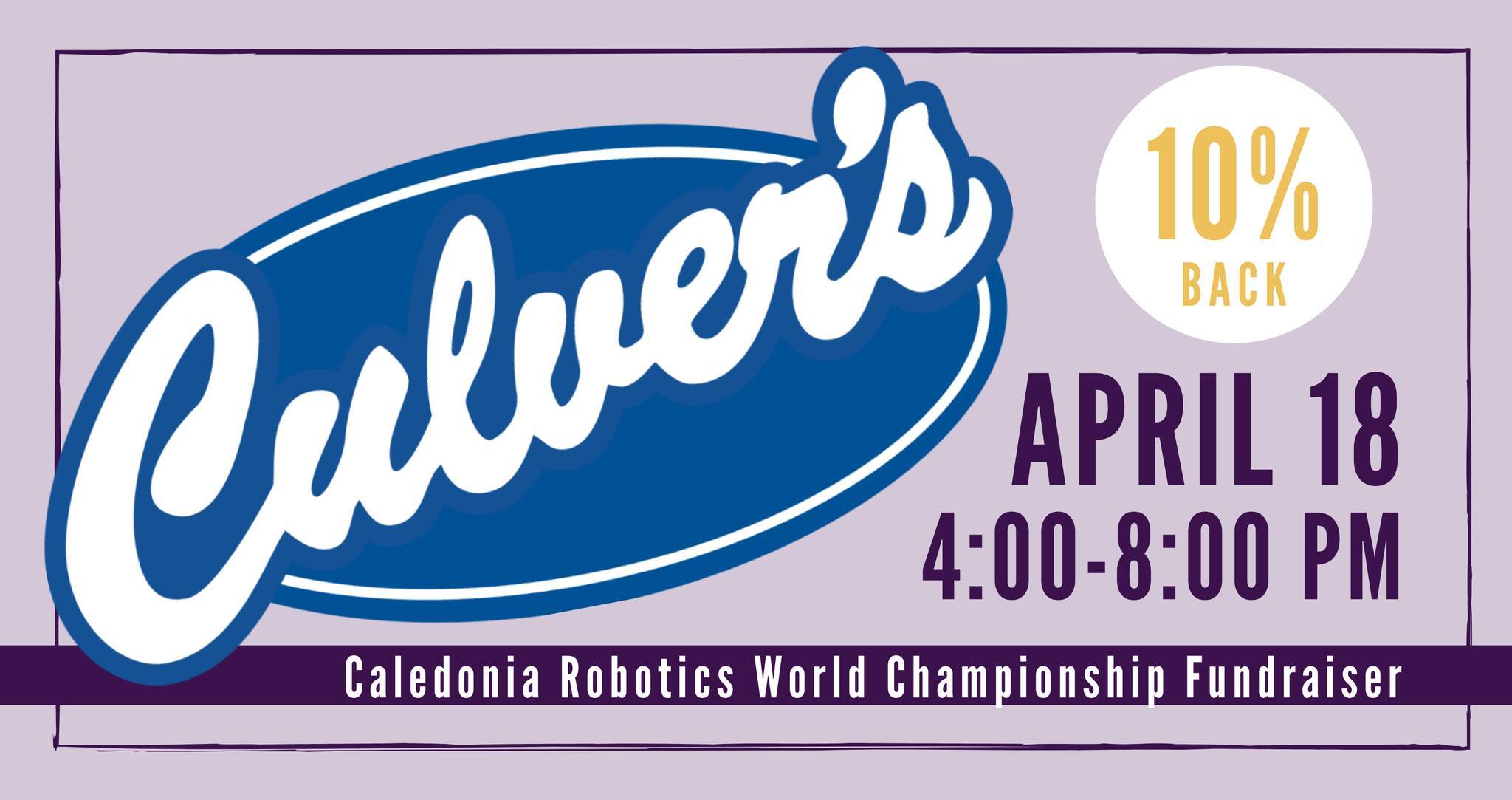 2023 Worlds Culvers Fundraiser