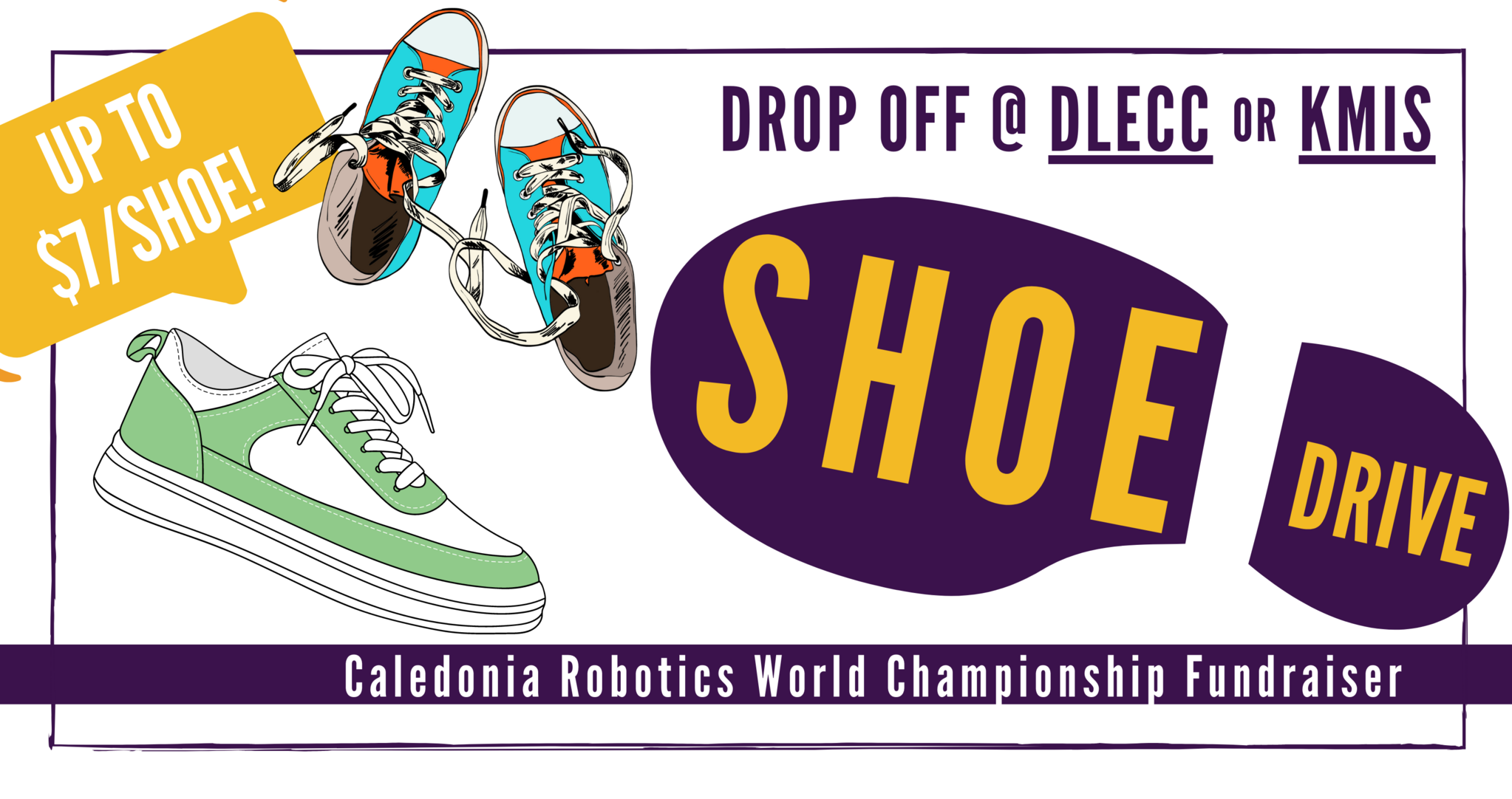 Shoe Drive Graphic