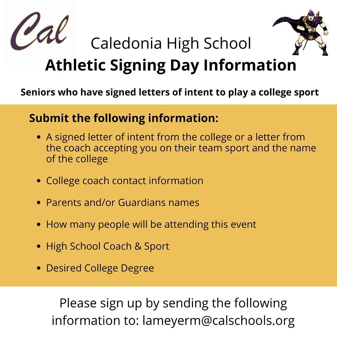 CHS Athletic Signing Day 2