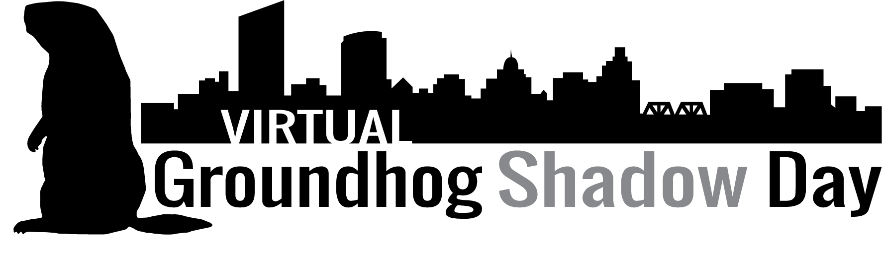 Groundhog Shadow Day Logo