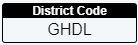 District Code: GHDL